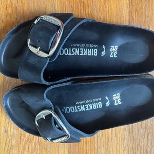 Birkenstock Big Buckle Sandals Black